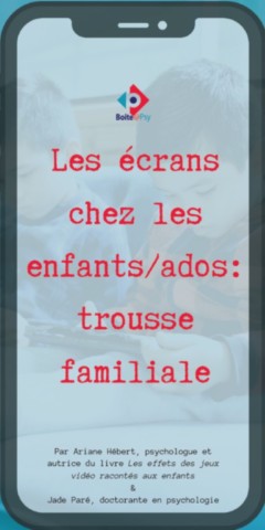 Les écrans chez les adolescents